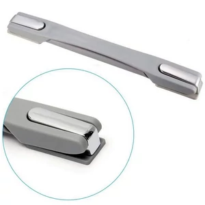 Kép 9/10 - Bőrönd fogantyú 225x25x20mm, szürke-ezüst színben