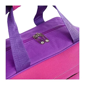 Kép 5/7 - Leonardo Da Vinci fedélzeti táska WIZZAIR ingyenes méret 40x30x20 cm, lila-pink színben