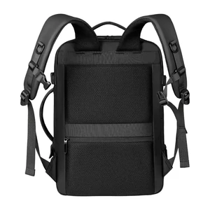 Kép 4/16 - Vízlepergető Laptophátizsák USB Csatlakozóval Sötétkék Színben Kép 4/16 - Vízlepergető Laptophátizsák USB Csatlakozóval Sötétkék Színben