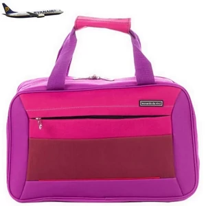 Kép 1/6 - Leonardo Da Vinci fedélzeti táska Ryanair ingyenes méret 40x20x25 cm cm, lila-pink színben