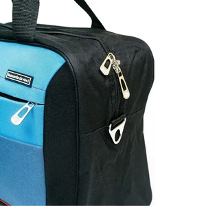 Kép 6/7 - Leonardo Da Vinci fedélzeti táska WIZZAIR ingyenes méret 40x30x20 cm, fekete-kék színben