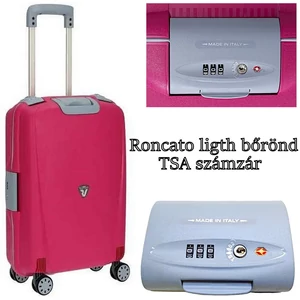 Kép 2/9 - Roncato Light bőrönd TSA számzár, szürke színben