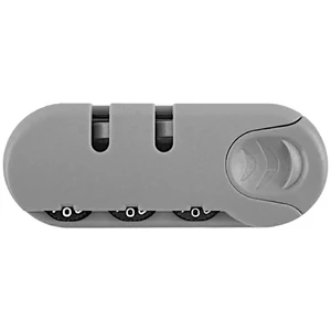 Kép 4/7 - Bőrönd számzár 83x33x14 mm, szürke színben