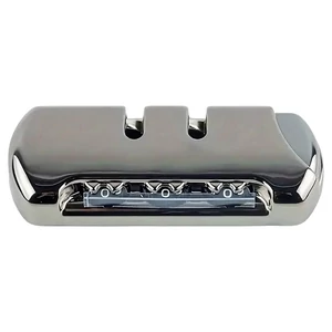 Kép 4/9 - Bőrönd számzár 86x33x14 mm, fekete metál színben