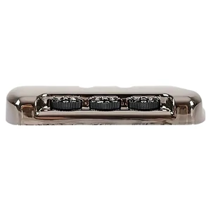 Kép 6/9 - Bőrönd számzár 86x33x14 mm, fekete metál színben