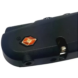 Kép 10/11 - Bőrönd TSA számzár 88x30x12 mm, fekete színben