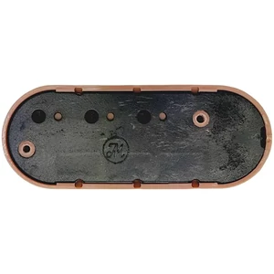 Kép 4/7 - Bőrönd számzár 83x33x14 mm, rózsaarany színben