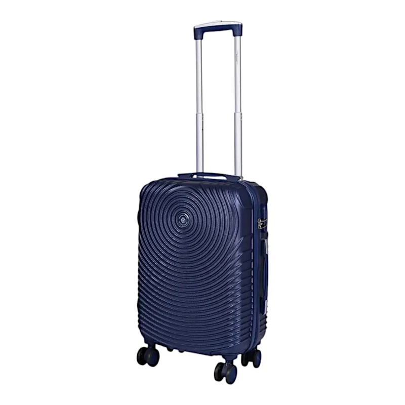 Leonardo Da Vinci sötétkék színű kabin méretű bőrönd Leonardo Da Vinci sötétkék színű kabin méretű bőrönd