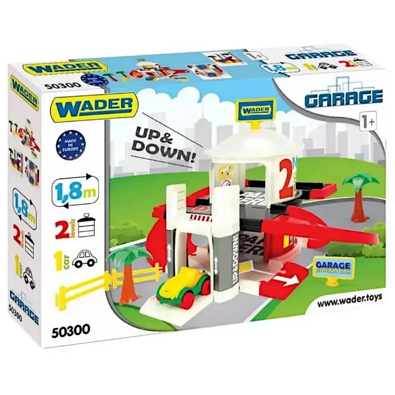 Útépítő készlet-garázs állomás-Wader Útépítő készlet-garázs állomás-Wader