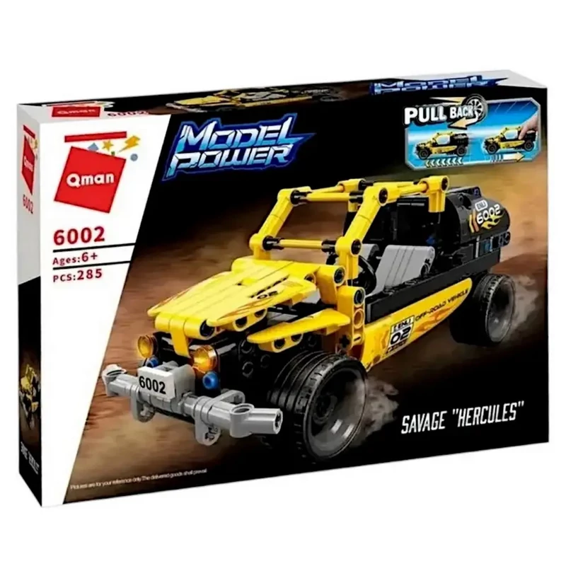 QMAN® 6002 Technic terepjáró pull-back funkcióval